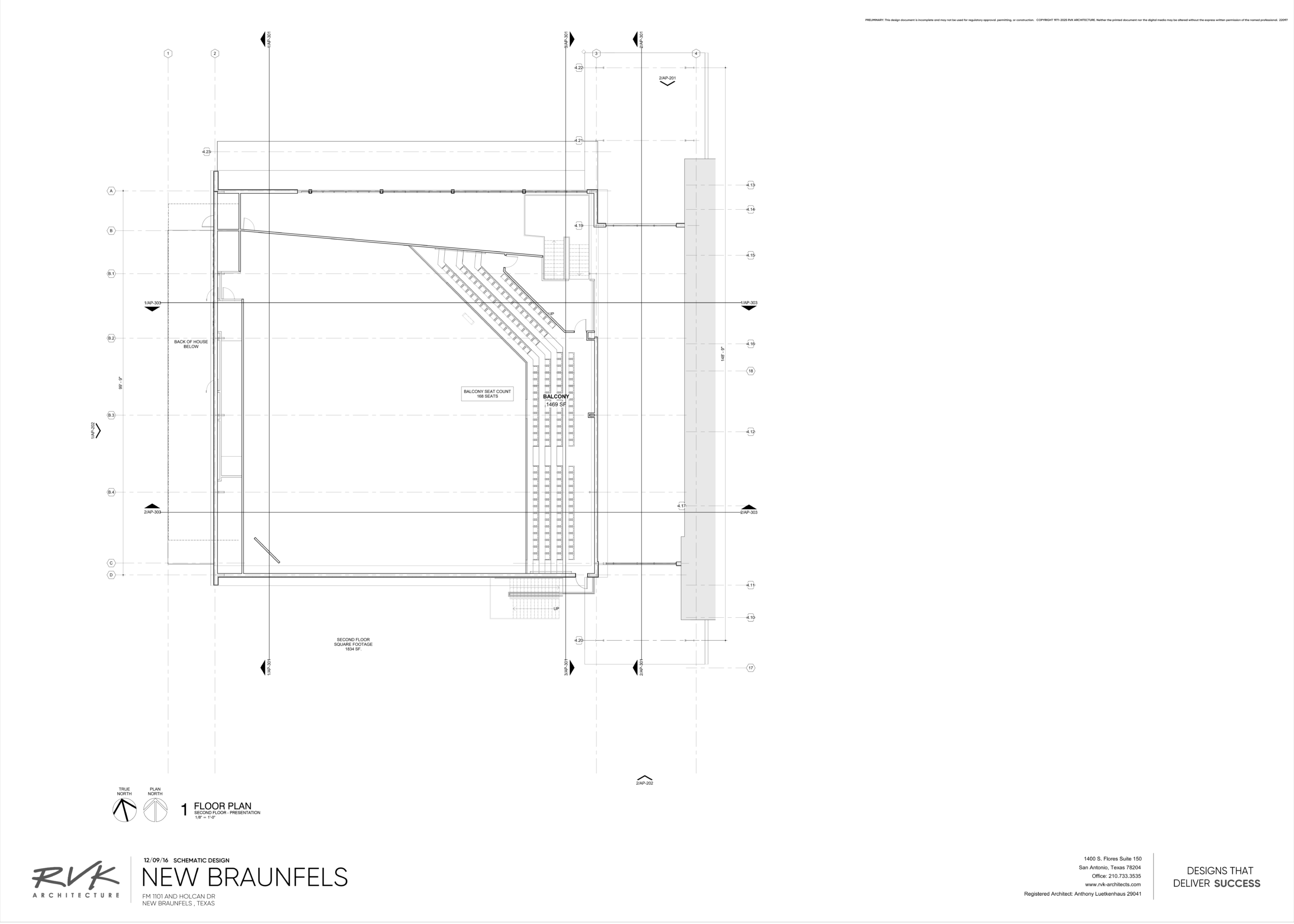 Floor Plan — Balcony Level